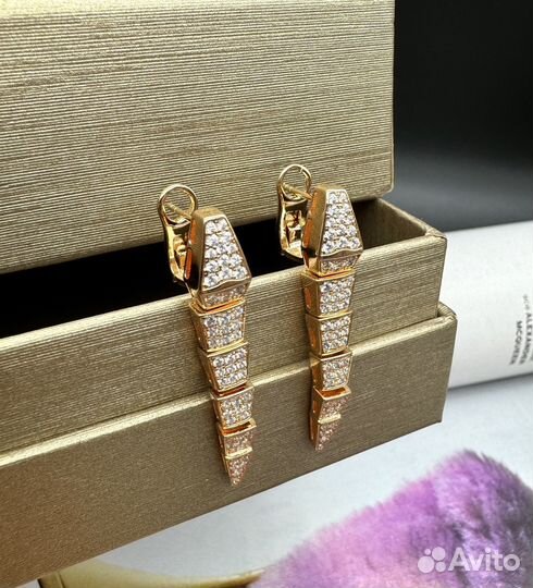 Серьги Bvlgari