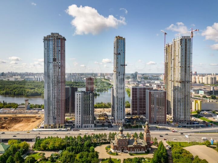 1-к. квартира, 39,6 м², 21/54 эт.