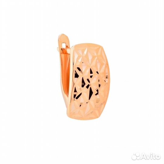 Серьги золотые