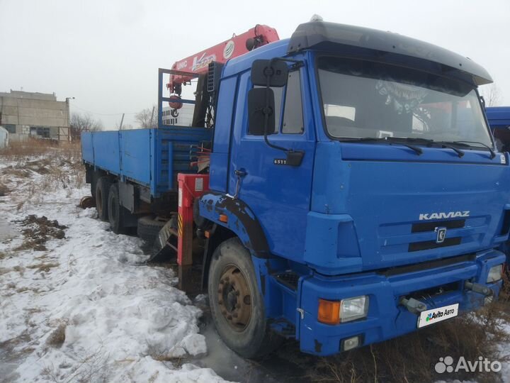 Бортовой грузовик КАМАЗ 65117, 2012