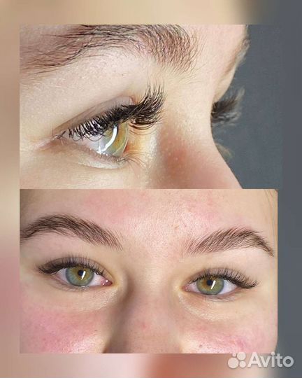 Наращивания ресниц, ламинирование ресниц