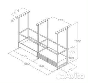 Вытяжка elica open suite superior BL MAT/F/160 (PRF0166771)