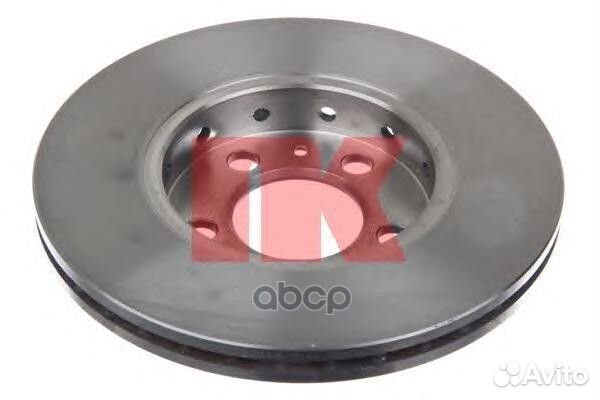 Диск тормозной, передний 204758 Nk