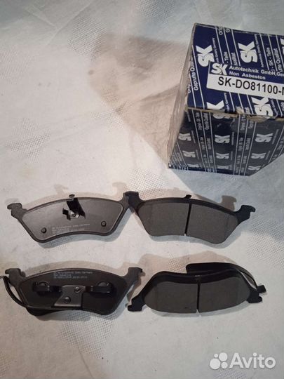 SK-DO81100-M колодки тормозные (Германия)