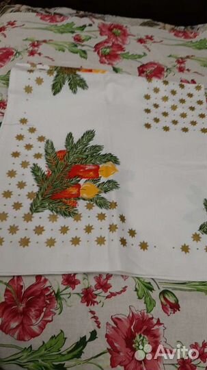 Салфетки вышивка крестом ручная работа