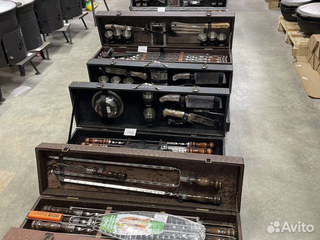 Наборы шампуров на подарок Кизляр