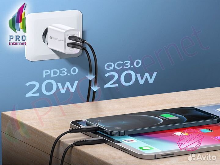 Сзу Быстрая зарядка 20W опт/розница