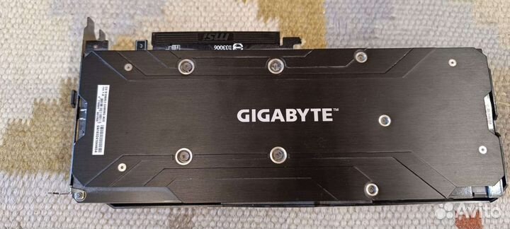 Видеокарта gigabyte geforce 1060 3gb