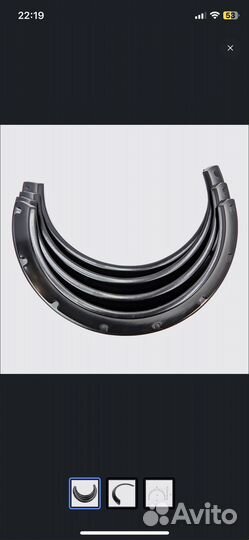 Накладки на колесные арки