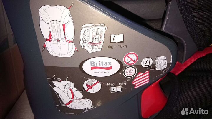 Автокресло 9-36кг Britax Evolva 1-2-3 Plus