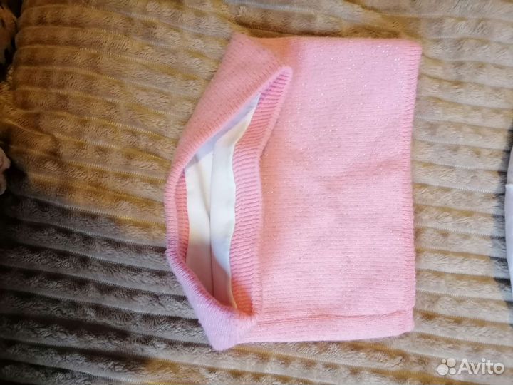 Шапка и шарф для девочки