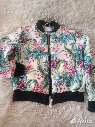 Куртка бомбер легкая 152
