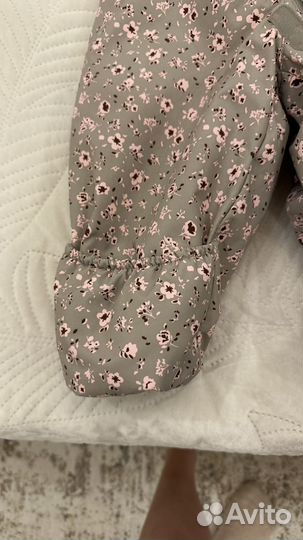 Демисезонный комбинезон утепленный для девочки