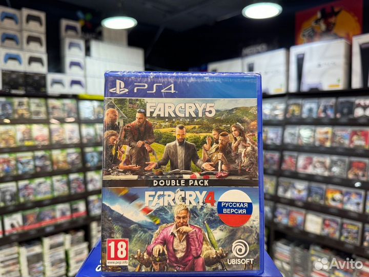 Игры для PS4: Far Cry 5 + Far Cry 4