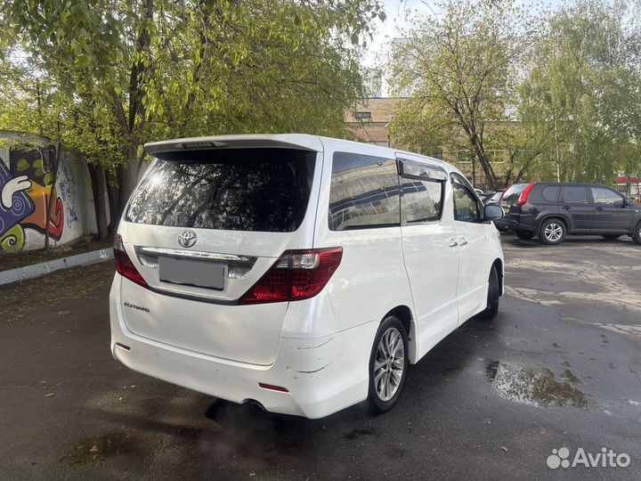 Toyota Alphard 2.4 AT, 2010, 105 000 км