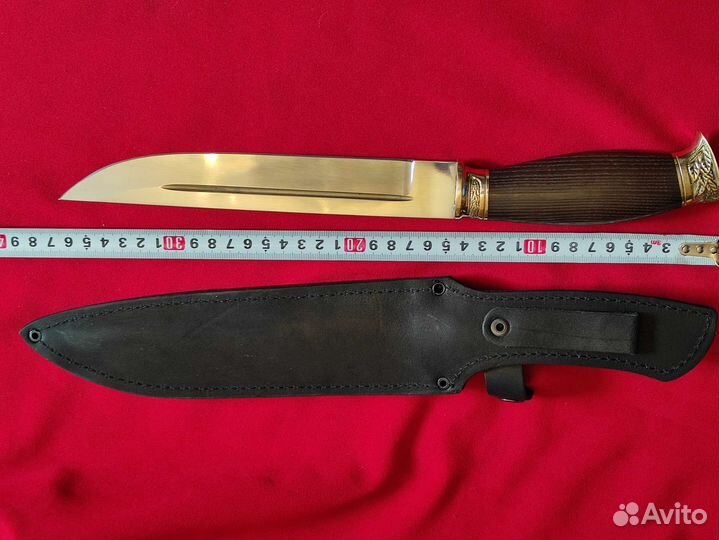 Нож Пластунский, Казачий, сталь Х12мф, ковка