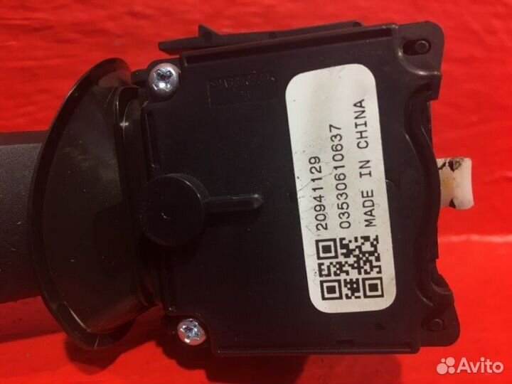 Переключатель подрулевой левый Opel Astra J A16XER