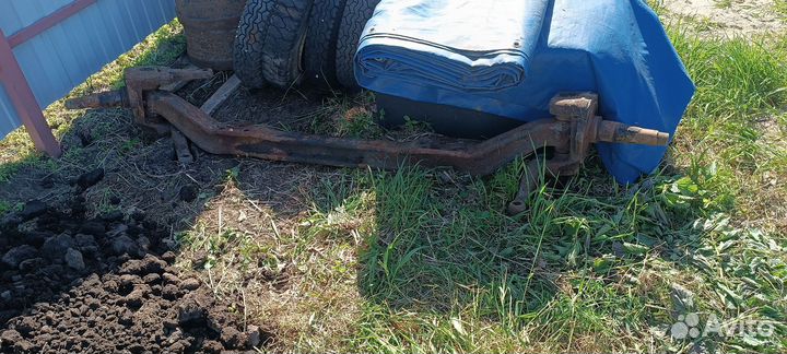 Балка передняя маз