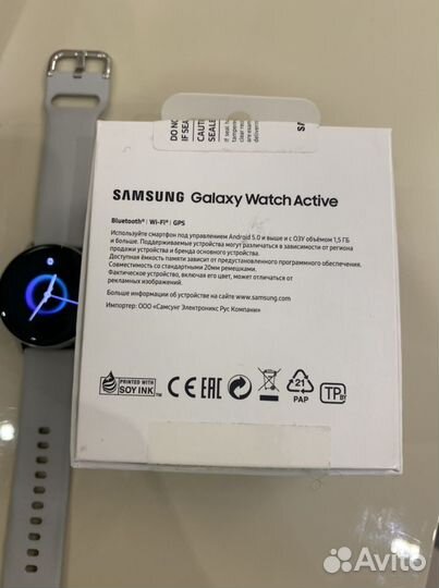 Умные часы samsung Galaxy Watch Active