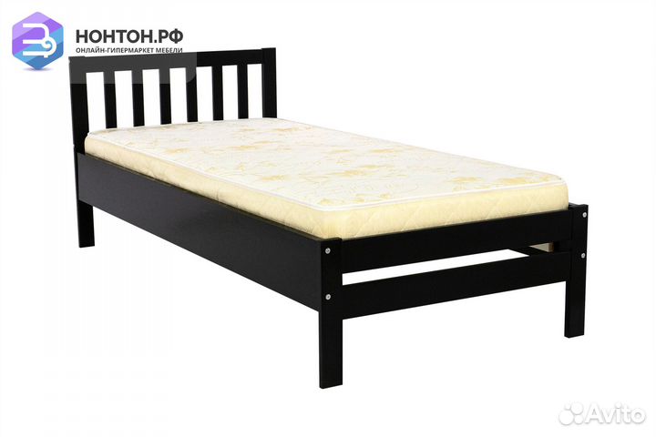 Кровать Массив 0.9 м венге