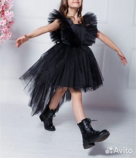 Платье черное нарядное