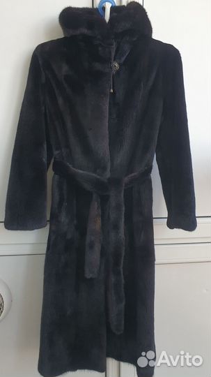 Шуба норковая 42 44 бу