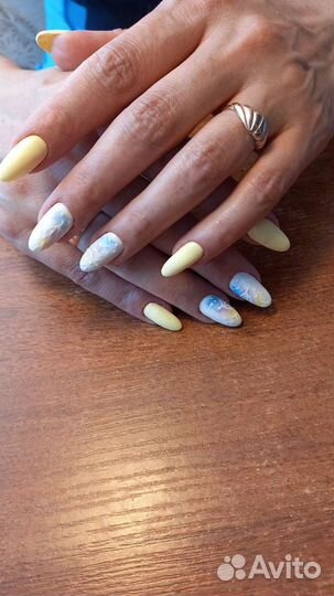 Наращ ногтей, гель лак, педикюр, парафинотерапия
