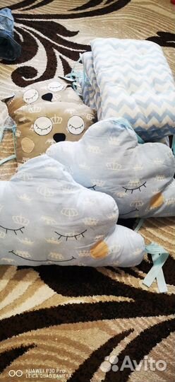 Бортики в детскую кроватку