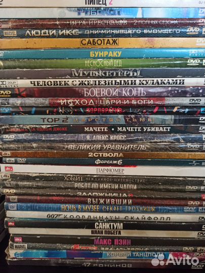 Фильмы на DVD 40шт