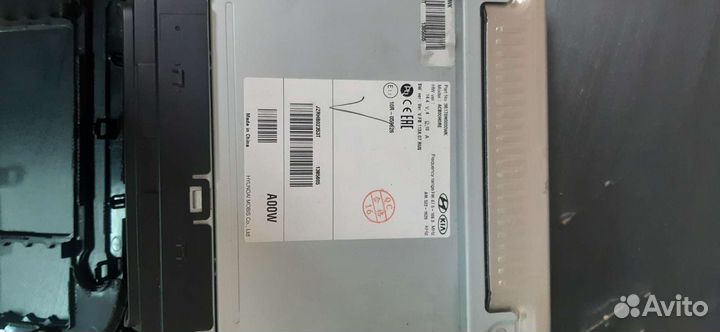 Штатная магнитола kia rio 4 с рамкой