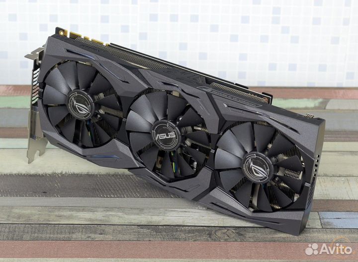 Видеокарта asus ROG strix GeForce GTX 1070 gaming
