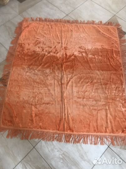 Скатерть бархатная СССР