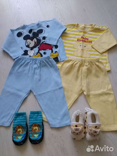 Одежда на мальчика с 6 мес до 1,5 лет