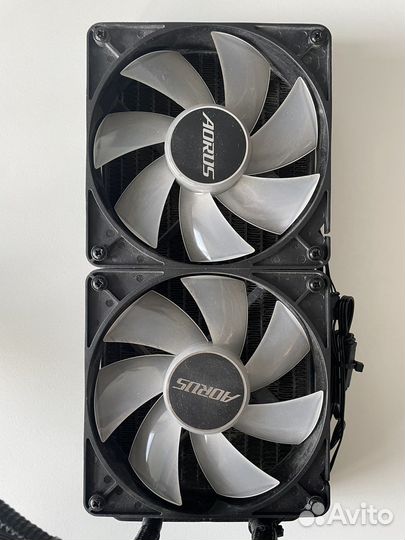 Видеокарта с водяным охлаждением Aorus RTX 2080