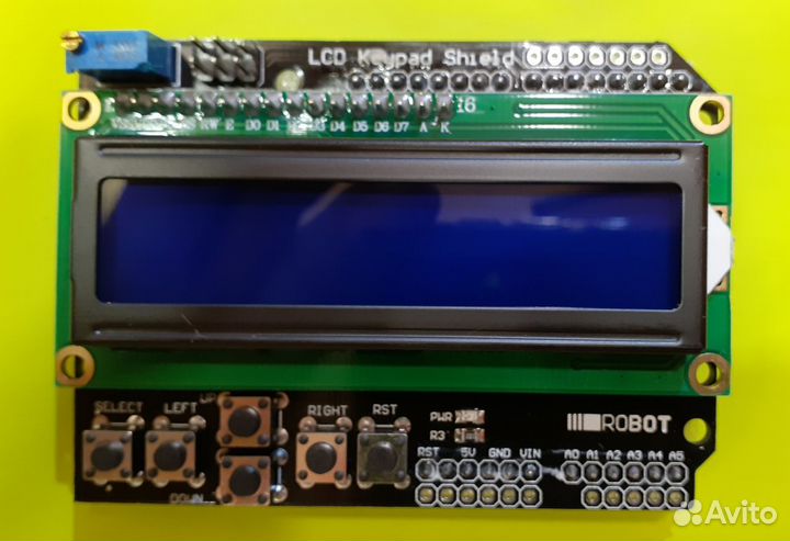 LCD дисплей для arduino