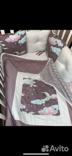 Бортики в детскую кроватку