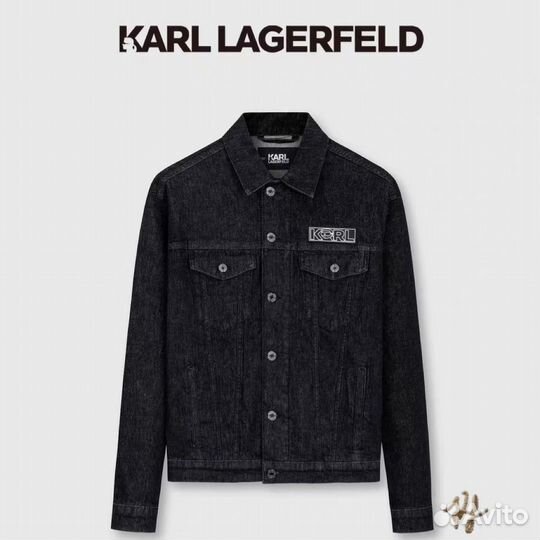 Новая джинсовая куртка Karl Lagerfeld джинсовка