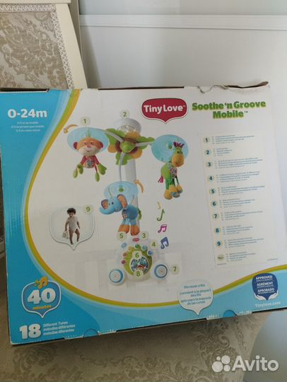 Музыкальный мобиль на кроватку