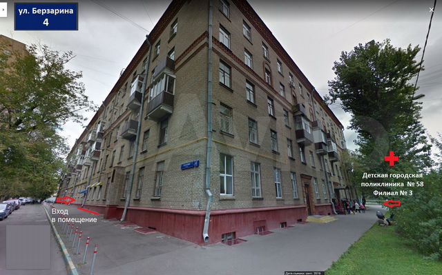 Комната 16.6 м² в 2-к, 5/5 эт. в Москве Недвижимость Авито