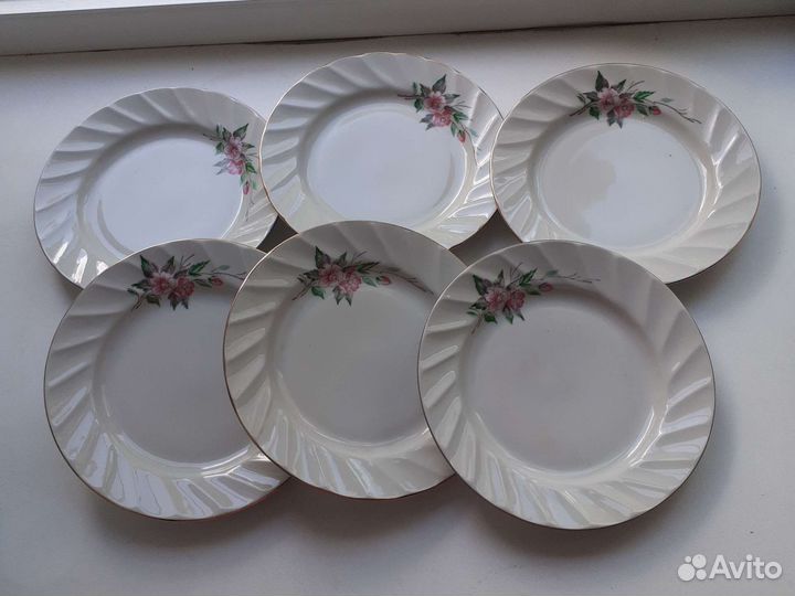 Тарелки десертные СССР