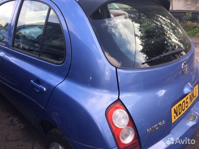 Разбор на запчасти Nissan Micra K12E