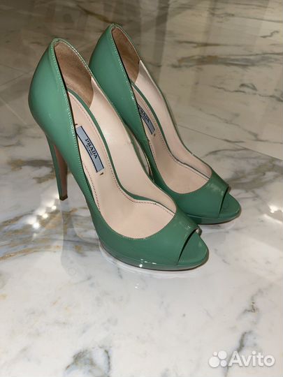 Винтажные Туфли Prada 37 оригинал