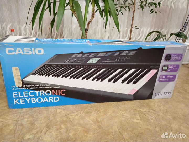 Синтезатор casio ctk 1200