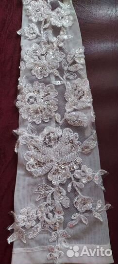 Перчатки свадебные,митенки