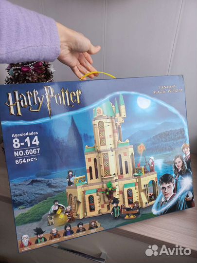Конструктор лего замок Гарри Поттер комната Дамб