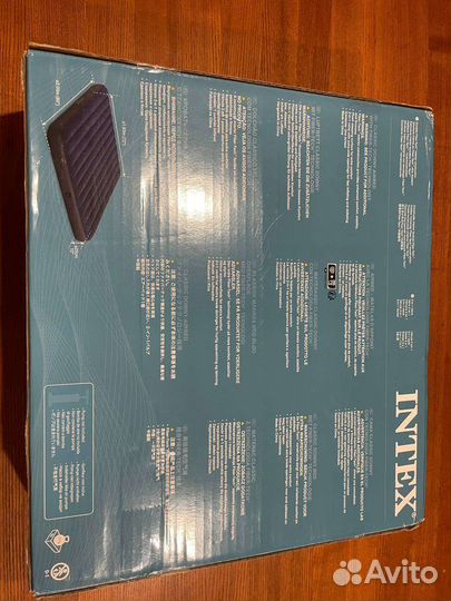 Надувной матрас intex 1.83х2.03х25