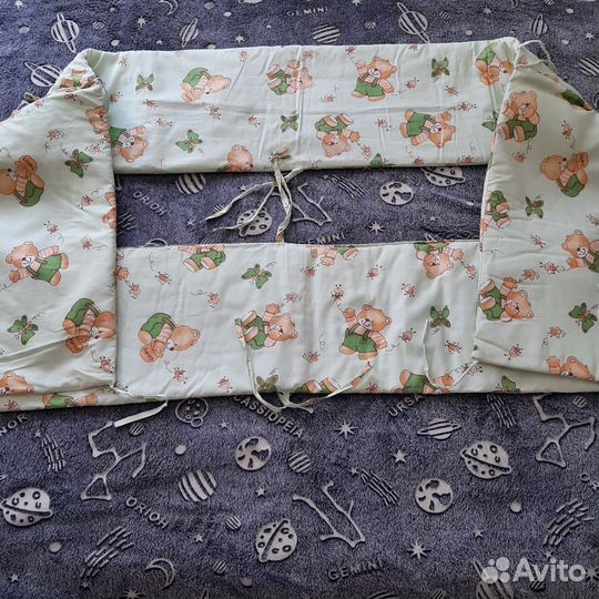 Бортики в кроватку бу