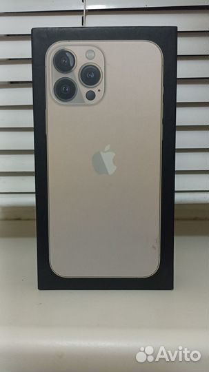 Коробка iPhone 13 pro max gold