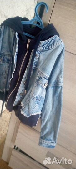 Джинсовая куртка женская