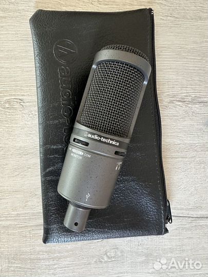 Студийный микрофон audio technica AT2020 usb+